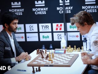 Magnus Carlsen Gebrak Meja Usai Kalah dari Gukesh di Norway Chess 2025
