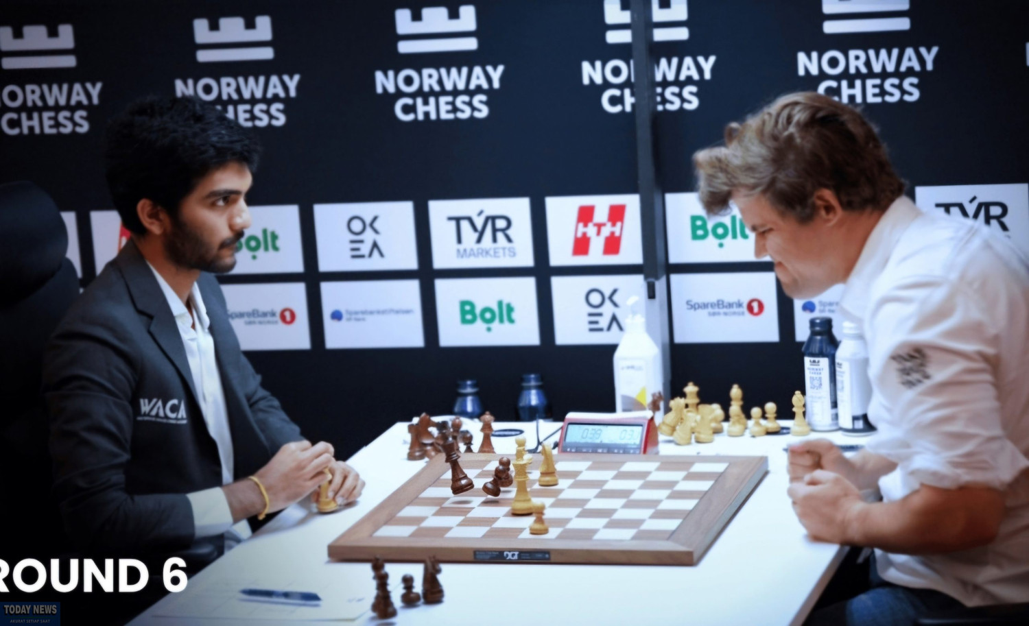 Magnus Carlsen vs Gukesh Dommaraju