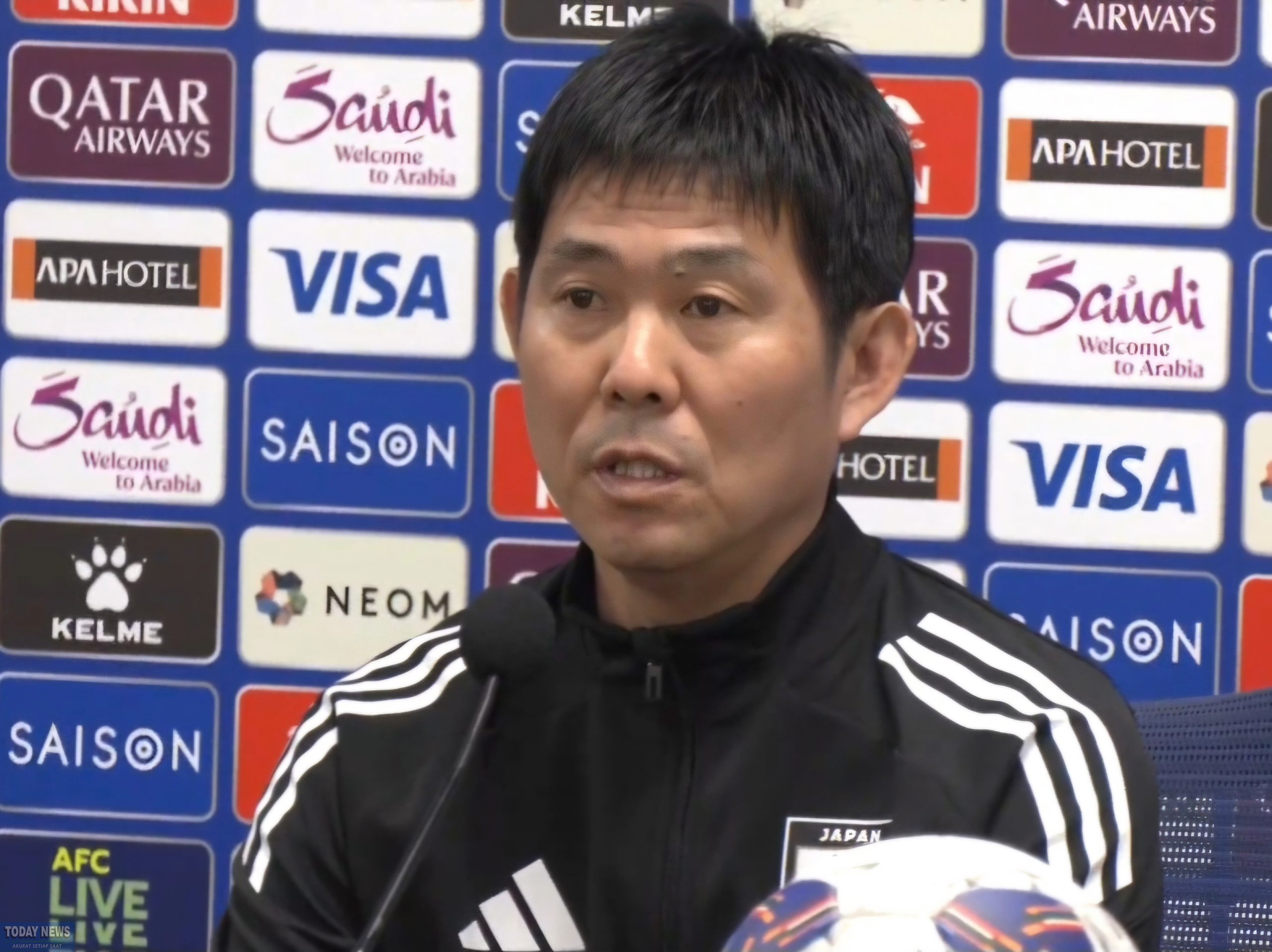 Pelatih Timnas Jepang Hajime Moriyasu