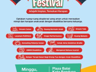 Pemkot Bandung Gelar Dream Festival 2025, Wujudkan Kota Inklusif dan Ramah Anak