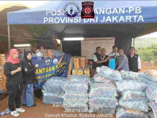 Pemprov DKI Jakarta Cepat Tanggap Tangani Korban Kebakaran di Kapuk Muara