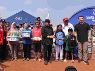 Gubernur Pramono Anung Tinjau Lokasi dan Salurkan Bantuan Pengungsi Kebakaran Kapuk Muara