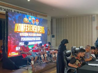 Tiga Pelaku Curanmor Dapat Timah Panas, Sudah Beraksi 10 Lokasi di Kota Surabaya