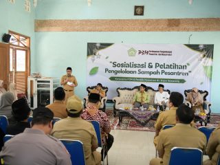 Pondok Pesantren Jadi Salah Satu Sosialisasi Kebiasaan Pengelolaan Sampah