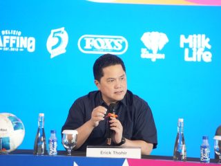 Erick Thohir Sambut Positif Minat Brand Besar dalam Tender Apparel Timnas