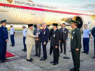 Presiden Prabowo Tiba di Rio de Jeneiro untuk Hadiri KTT BRICS 2025