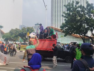 Demo Ojol: Banyak Orang Bercerai Karena Dampak Potongan Aplikator yang Besar