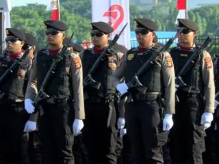 5.888 Personel Gabungan Diterjunkan Amankan HUT Bhayangkara ke 79