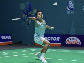 Ginting Gugur di Babak Pertama China Open 2025 Usai Kalah dari Brian Yang