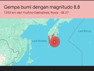 Gempa Dahsyat Guncang Rusia, BMKG Waspadai Tsunami di 10 Wilayah Indonesia