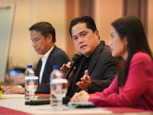 Erick Thohir Ingatkan Timnas Tak Terlena, Kemenangan 4-0 Hanya Awal Menuju Target Lebih Besar