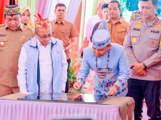 Gubernur Agustiar Sabran Resmikan Koperasi Merah Putih Bukit Tunggal, Tonggak Baru Perekonomian Rakyat