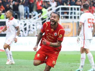 Aksi Persija Melawan Malut United FC