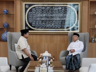 Prabowo Kunjungi Kediaman Ma'ruf Amin, Seskab: Mencerminkan Kehangatan Hubungan Antar Pemimpin Bangsa