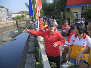 Wali Kota Agustina Tinjau Penataan Kawasan Kota Lama dan Sungai Semarang