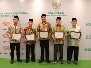 Baznas Jateng Borong Lima Penghargaan di Baznas Award 2025