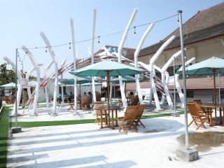 Aksara Kafe D' Rooftop Jadi Tempat Ngopi Sekaligus Mengasah Kreativitas