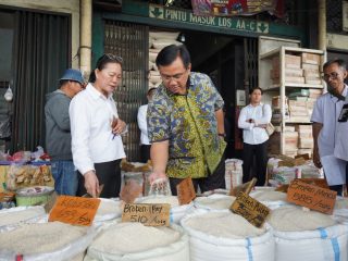 Ombudsman Sidak PIBC: Omzet Pedagang Turun-Harga Beras Naik