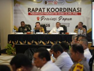 Kemenko Polkam Bentuk Tim Pemantau untuk Memastikan PSU Papua Berjalan Sesuai Prosedur