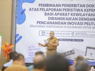 Beri Kemudahan Layanan, Warga Bandung Kini Bisa Membuat Akta Kematian di Kelurahan