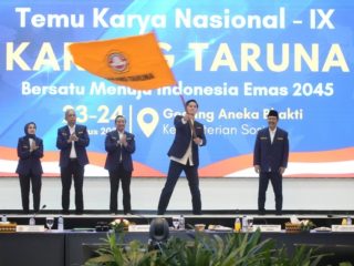 Budisatrio Djiwandono Resmi Jadi Ketua Umum Karang Taruna 2025-2030