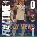 Arsenal Bungkam MU Lewat Gol Kontroversial Calafiori di Old Trafford