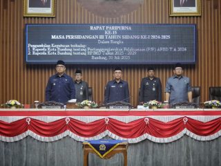 DPRD dan Pemkot Bandung Sepakati PjP APBD 2024 dan RPJMD 2025–2029
