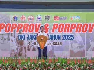 Gubernur Pramono Resmi Buka POPPROV dan PORPROV 2025, Dukung Atlet Jakarta Raih Juara Umum