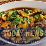 Resep Semur Jamur Brokoli Cocok Disantap Hangat-hangat