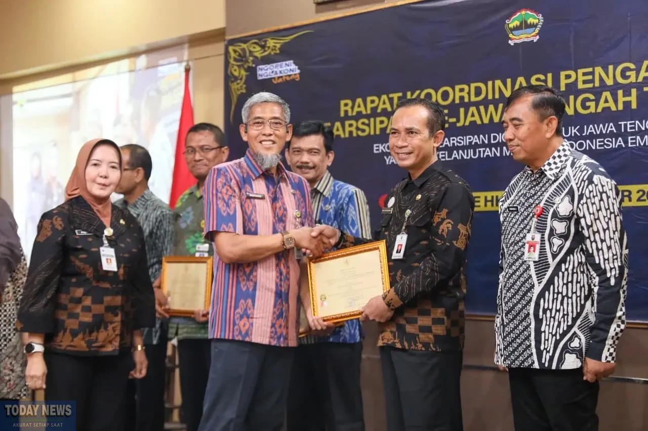 Rapat Koordinasi Pengawasan Kearsipan se-Jawa Tengah 2025