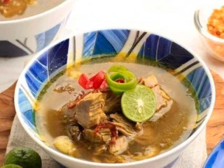 Soto Daging Sapi Bening Khas Solo.