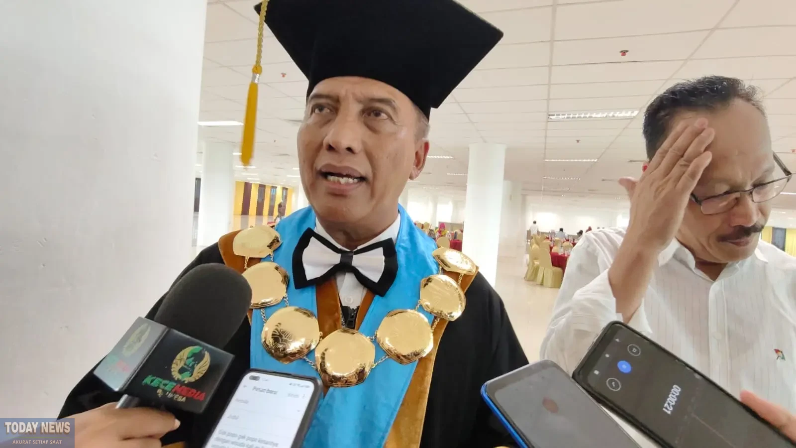 Rektor Unesa sampaikan duka atas meninggalnya atlet Gimnastik Naufal.