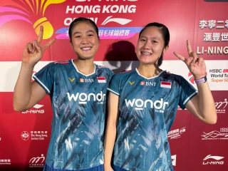 Apriyani/Fadia dan Sabar/Reza Melaju ke 16 Besar Hong Kong Open 2025