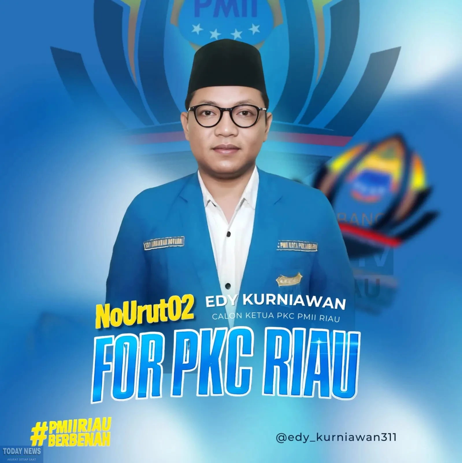 Kandidat Calon Ketua PKC PMII Riau Nomor Urut 2, Edy Kurniawan
