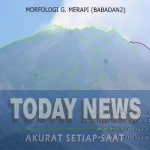 Hasil analisis perubahan morfologi Gunung Merapi dari Pos Pengamatan Gunung Api Babadan 2 hingga Selasa (23/9).
