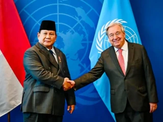 Temui Sekjen PBB, Presiden Prabowo Tegaskan Komitmen Indonesia Dukung Sistem Multilateral