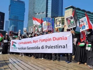 Aktivis Pro Palestina Serukan Prabowo Pimpin Upaya Global Hentikan Genosida di Gaza