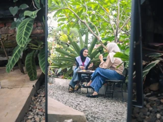 Taman Kopie, Tempat Ngopi yang Rileks di Bandung