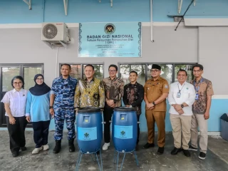 Dapur MBG Husein Sastranegara Kelola Sisa Makanan Jadi Sampah Organik