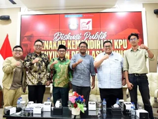 Diskusi Publik Bertajuk 'Menakar Kemandirian KPU Menyusun Regulasi Teknis' yang Diselenggarakan KPPD
