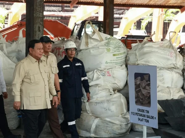 6 Smelter Tambang Ilegal Disita, Prabowo Komitmen Hentikan Praktik Tambang Ilegal
