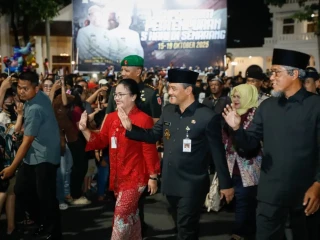 Gubernur Jateng Gelorakan Semangat Perjuangan Saat Peringatan Pertempuran Lima di Semarang