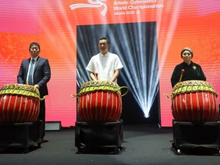 Jakarta Catat Sejarah, Kejuaraan Dunia Gimnastik Artistik ke-53 Resmi Dibuka