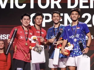 Fajar/Fikri Jadi Runner-up Denmark Open 2025 setelah Pertarungan Sengit
