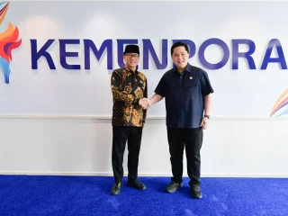 Menpora dan Mendes PDT Sepakat Bangun Pemuda dan Olahraga dari Desa