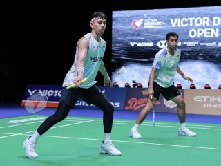 Rian/Rahmat Taklukkan Unggulan Kedua, Melaju ke 16 Besar Denmark Open 2025