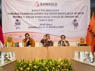 Tahap Eliminasi Debat Hukum Pemilu Dimulai, Begini Pesan Puadi