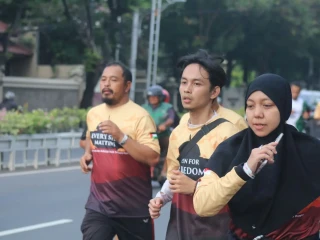 API Palestina Jateng Gelar Run For Palestine untuk Kemanusiaan, Kumpulkan Donasi Rp200 Juta untuk Gaza