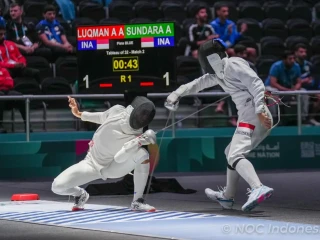 Empat Atlet Indonesia Tembus Perempat Final Anggar ISG 2025, Langkah Terhenti di Fase Gugur