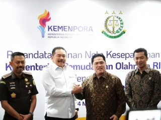 Kemenpora dan Kejagung Teken MoU Perkuat Pengawasan Hukum di Sektor Kepemudaan dan Olahraga